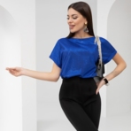 Футболка Нарушаю тишину (сияние звезд). Состав: 95% п/э, 5% эластан