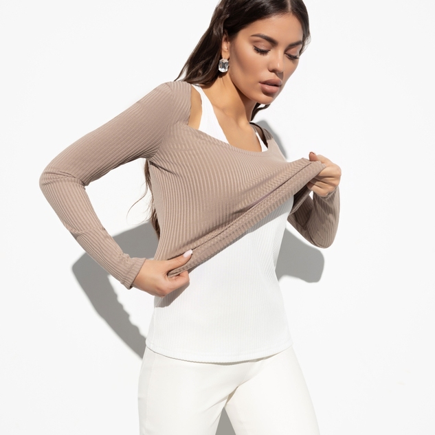 Двойка Дерзкая чувственность (беж стайл, 2 в 1) 