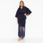 Костюм с юбкой Очарование момента (фантазия, 2 в 1, с поясом). Состав: 95% полиэстер, 5% эластан