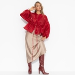 Жакет Вершина восхищения (красный). Состав: 100% полиэстер