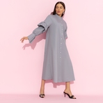 Платье-рубашка Захватывающая простота. Состав: 65% хлопок, 30% п/э, 5% эластан