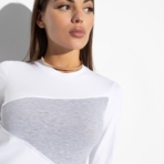 Лонгслив Лучшее будущее. Состав: 97% хлопок, 3% эластан