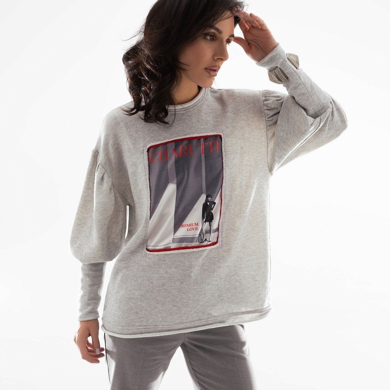 Украшаю общество (стильная). Состав: 65% п/э, 35% хлопок