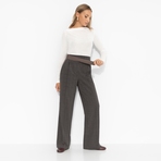 Брюки 5 минут до повышения. Состав: 96% п/э, 4% эластан