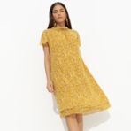 Платье Мечтательная (желтый). Состав: 100% полиэстер