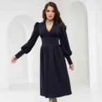 Платье Магнит для взглядов. Состав: 65% п/э, 30% вискоза, 5% эластан