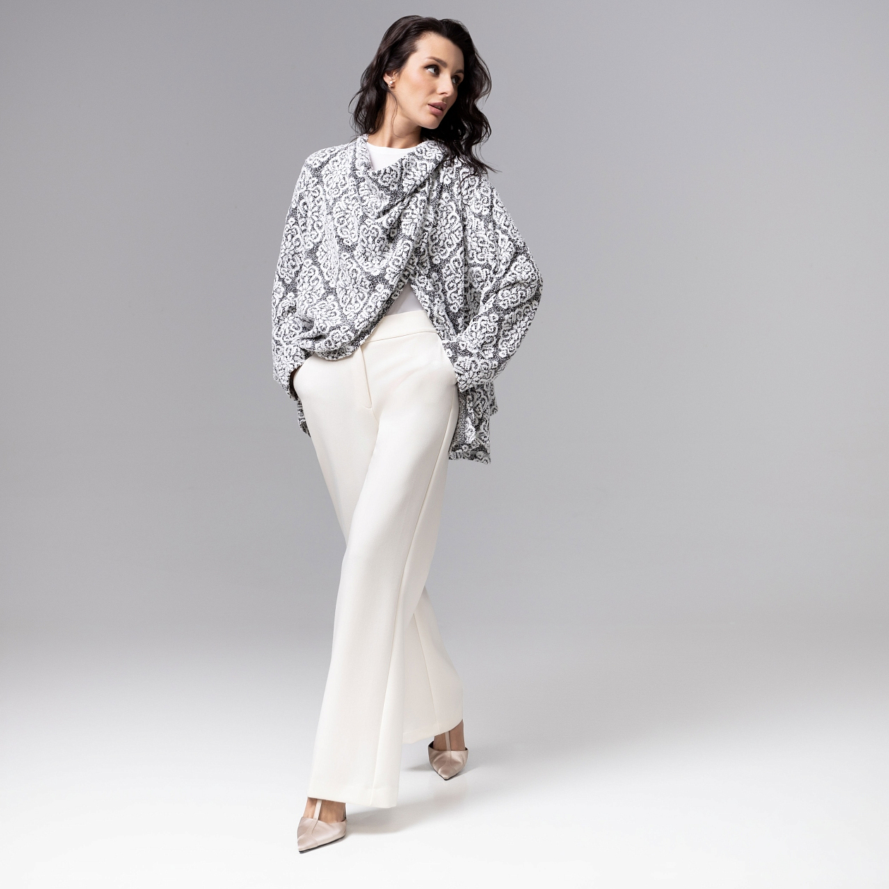 Секрет уверенности. Состав: 50% вискоза, 50% полиэстер