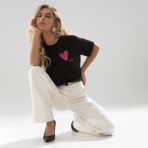 Футболка Базовые фантазии (black love). Состав: 100% хлопок