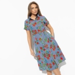 Платье Поймай ритм дня!. Состав: 95% п/э, 5% эластан