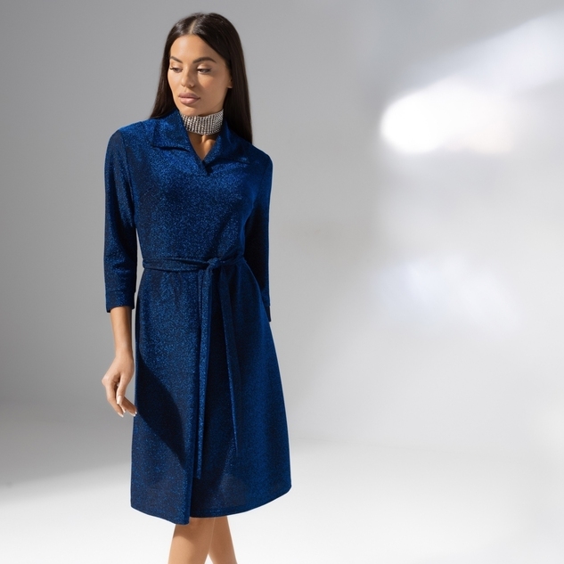 Платье Модная реализация (с поясом) 