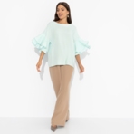 Блуза Молниеносная влюбленность (mint). Состав: 100 % вискоза