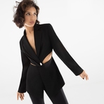 Жакет Блеск изящества. Состав: 65% п/э, 30% хлопок, 5% спандекс