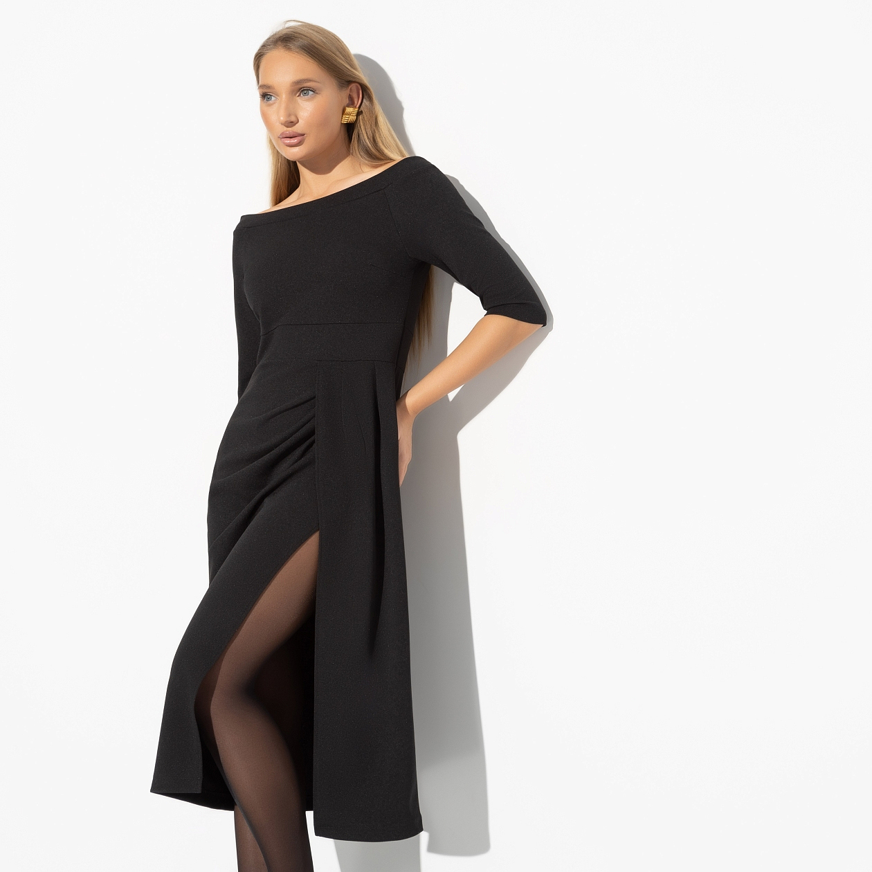 Платье Деловой завтрак. Состав: 100% полиэстер