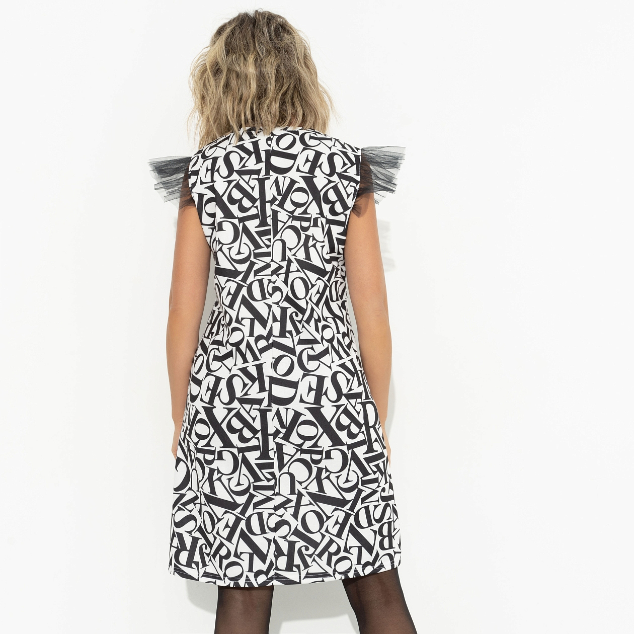 Платье Обезоруживающий образ (black). Состав: 100% полиэстер