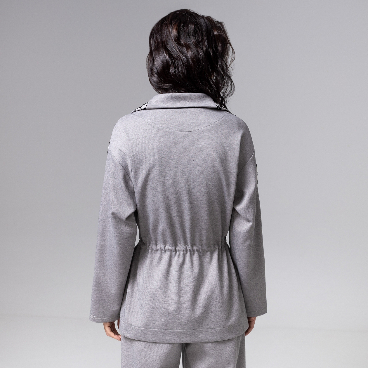 Свобода движений (серая). Состав: 35% п/э, 30% вискоза, 30% нейлон, 5% спандекс