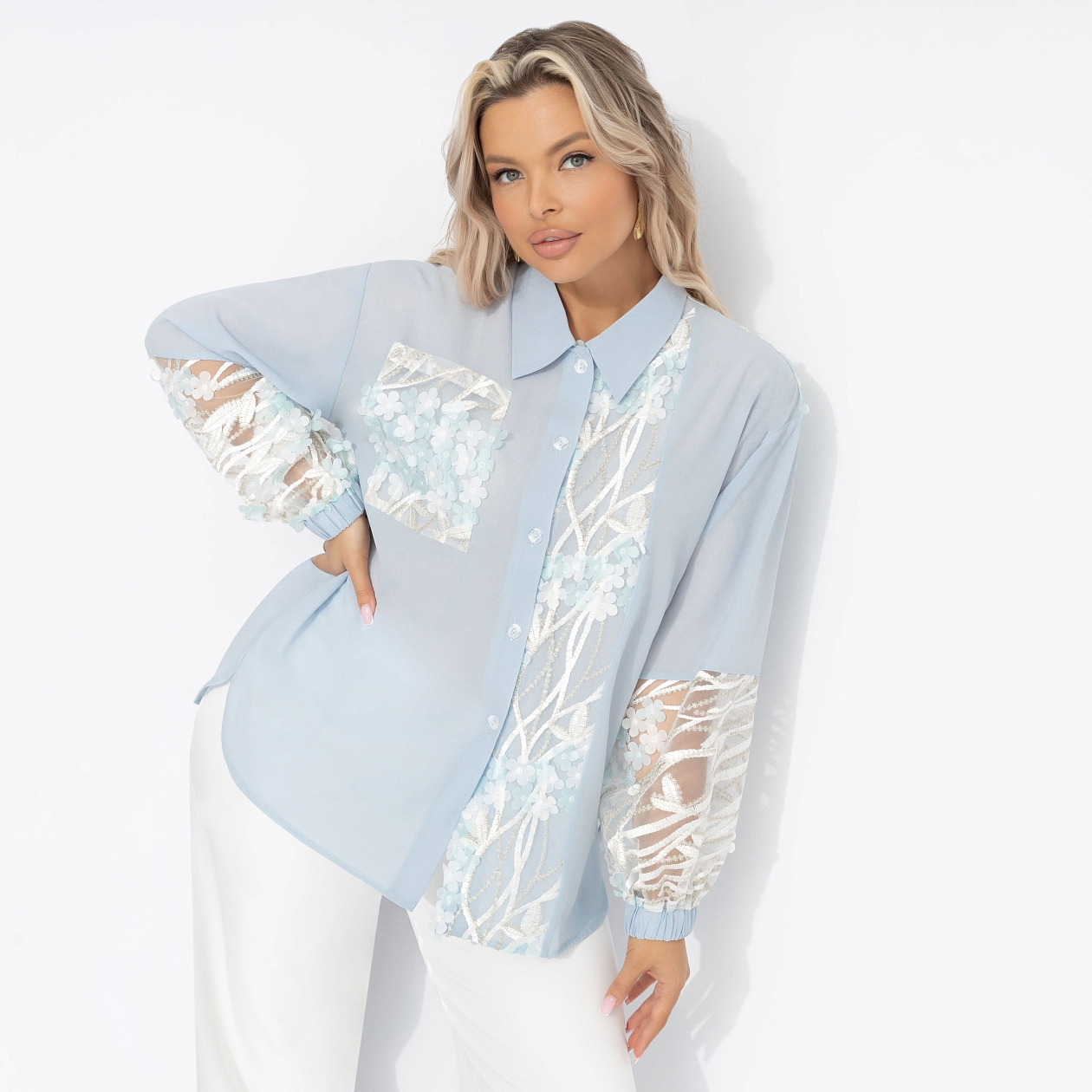 Смелое решение (new fiower). Состав: 95% п/э, 5% спандекс