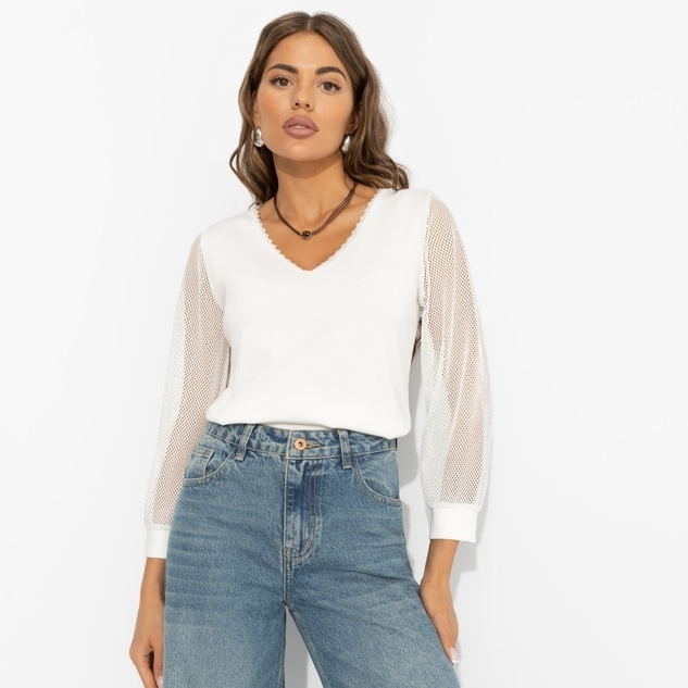 Блуза Попала в сказку (lactic) 