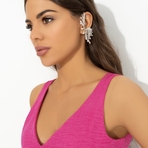 Сарафан Динамичный стиль (розовый). Состав: 80% п/э, 15% лен, 5% эластан