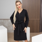 Платье Готова к съемке?! (блэк). Состав: 96% п/э, 4% эластан