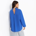 Создала себя сама (синяя). Состав: 65% п/э, 30% вискоза, 5% эластан