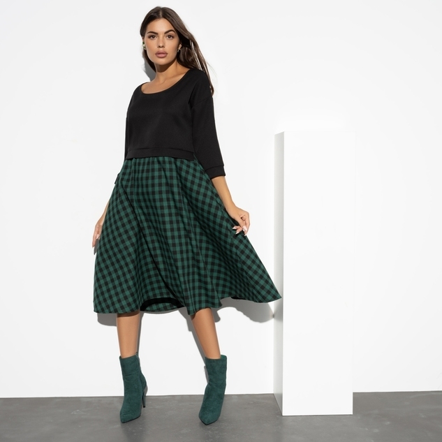 Платье На волне с трендами (люкс) 