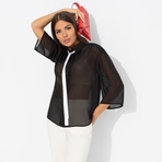 Блуза Работаю красиво. Состав: 100% п/э