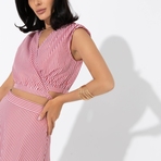 Комплект с юбкой Влюбились! (2 в 1). Состав: 55% хлопок, 45% полиэстер