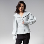 Блуза Кутюр в голове. Состав: 65% п/э, 30% вискоза, 5% спандекс