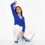 Блуза Вызываю фантазии. Состав: 65% п/э, 30% вискоза, 5% спандекс