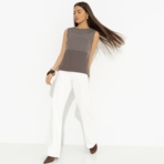 Блуза Кейт Мосс отдыхает (brown). Состав: 96% п/э, 4% эластан