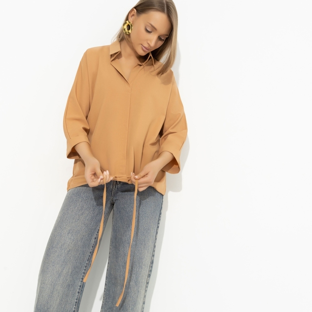 Блуза Твой личный тренд (бежевая) 