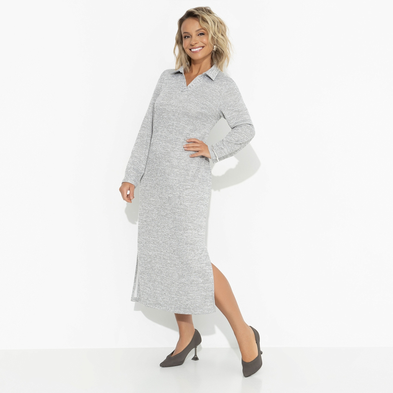 Платье Модное поколение. Состав: 65% полиэстер, 30% вискоза, 5% эластан