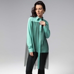 Срочно на обложку (бирюзовая). Состав: 95% вискоза, 5% эластан