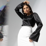 Блуза Королева звезд. Состав: 95% п/э, 5% эластан