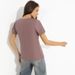 Футболка Модное излучение. Состав: 65% п/э, 30% вискоза, 5% стрейч