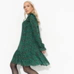 Платье Тонкий комплимент (green). Состав: 100% полиэстер