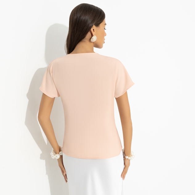 Блуза Откройся желаниям (оранжевая) 