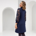 Платье Модная революция (шик). Состав: 60% п/э, 37% вискоза, 3% спандекс