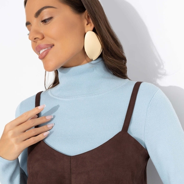 Сарафан Стильный интерес (коричневый) 