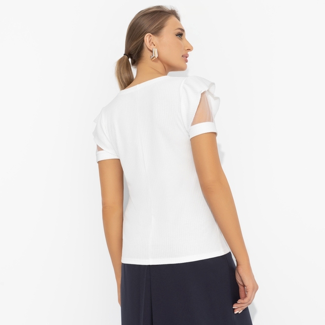 Футболка Высокая мода без усилий (white) 