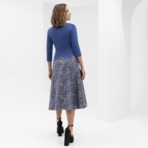 Платье Влиятельная особа (стильная). Состав: 50% вискоза, 45% п/э, 5% спандекс