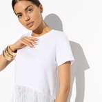 Футболка Хочу такую (white). Состав: 65% п/э, 30% вискоза, 5% стрейч