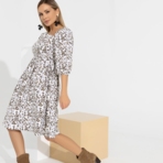 Платье Счастливый момент (великолепная). Состав: 70% хлопок, 27% полиэстер, 3% эластан