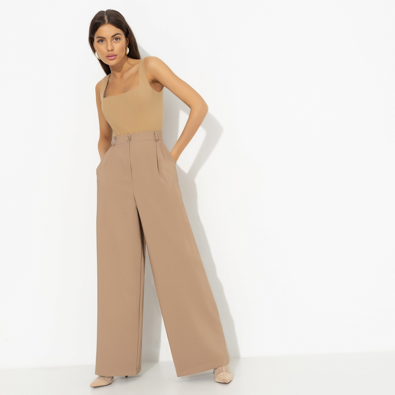 Брюки Легкой походкой (new). Состав: 60% п/э, 37% вискоза, 3% спандекс