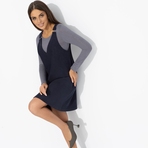 Сарафан Во всеоружии (эффектная). Состав: 60% полиэстер, 37% вискоза, 3% спандекс