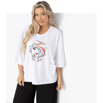 Футболка Красота внутри. Состав: 65% п/э, 30% вискоза, 5% стрейч