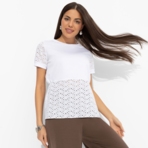 Футболка Свежий взгляд. Состав: 65% п/э, 30% вискоза, 5% стрейч