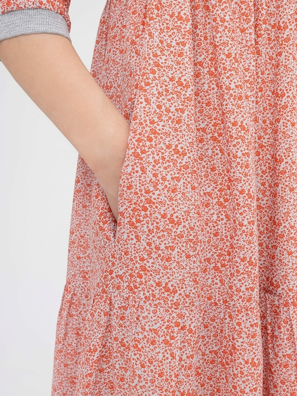 Платье Вдохновленная мечтой (скарлет). Состав: 100 % вискоза