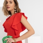 Платье Анонс вечеринок (страстная). Состав: 65% п/э, 30% вискоза, 5% эластан