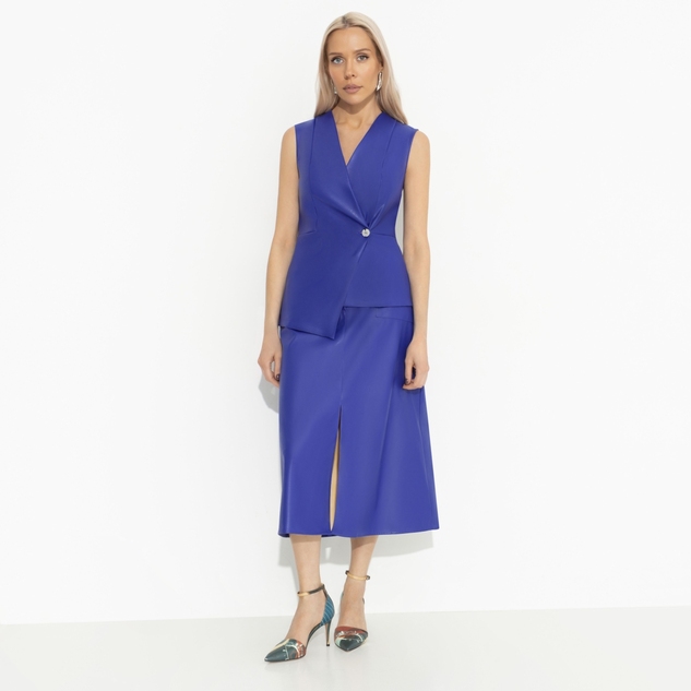 Юбка Откровенно шикарная (синий) 